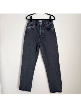Agolde 90s pinch waist high rise jeans black tea